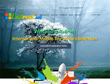 Tablet Screenshot of callrout.net